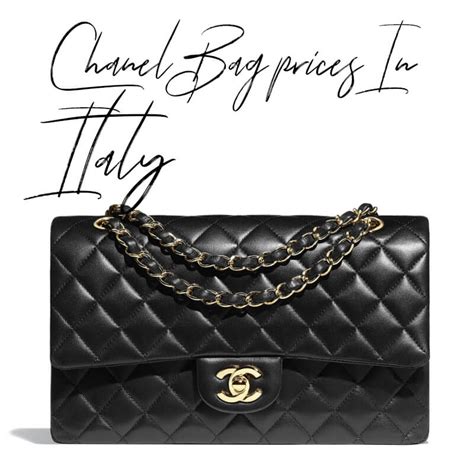 chanel italy prices|chanel italy price.